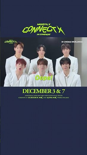 Monsta X: Connect X in Cinemas | Tickets on Sale
