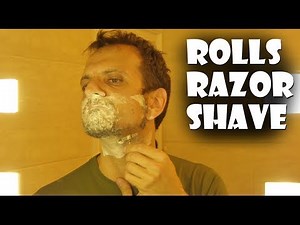 Shaving With The Vintage Rolls Razor Tutorial
