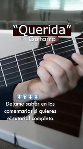 Querida tutorial de guitarra acordes | Franky Soto