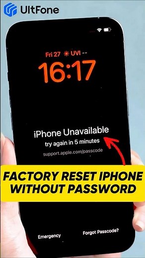 How to EASILY Factory Reset iPhone 13/13 Pro without Password! #shorts