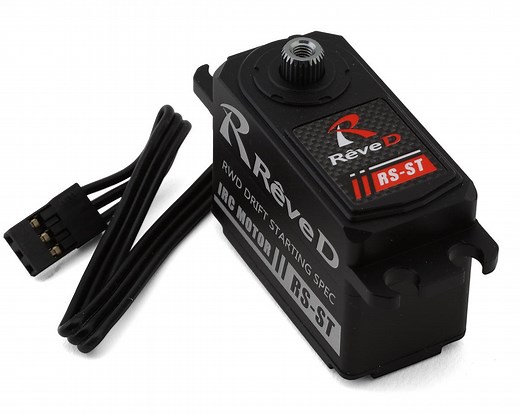 Reve D RS-ST Digital Programmable Low Profile Drift Steering Servo (HV) (Black) [RV-RS-STB]