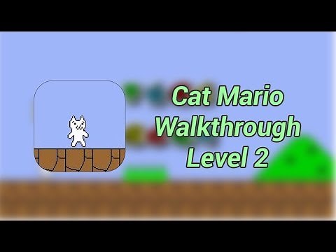 Cat Mario Level 2 Walkthrough