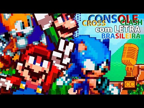◆ CROSS CONSOLE CLASH ◆ MÁRIO & LUIGI vs. SONIC & TAILS MOD DUBLADO de FNF | MÚSICA