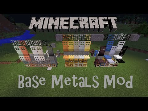 Minecraft: Mod Showcase- Base Metals Mod