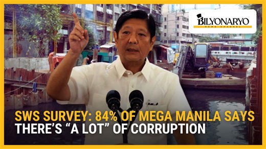82K views · 1.5K reactions | #Business360 | A new survey by the Social Weather Stations shows 84 percent of Mega Manila respondents believe there is widespread corruption in government — the highest level recorded by the Social Weather Stations in 25 years. | Bilyonaryo News Channel | Facebook