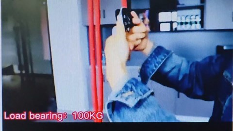 Climbing Rope Grab, High Strength Self Locking Safety Protective, Climbing Ascender Fall Protection Belay Device Climbing Rope Grip Clamp for Rock Climbing Mountaineering(Black)