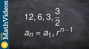 Given a geometric sequence, determine the nth rule