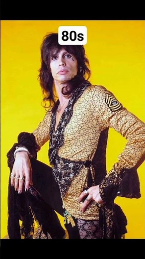 Steven Tyler over the years 🎤 #music #rock #80s #70s #years #aerosmith #steventyler #singer #cool