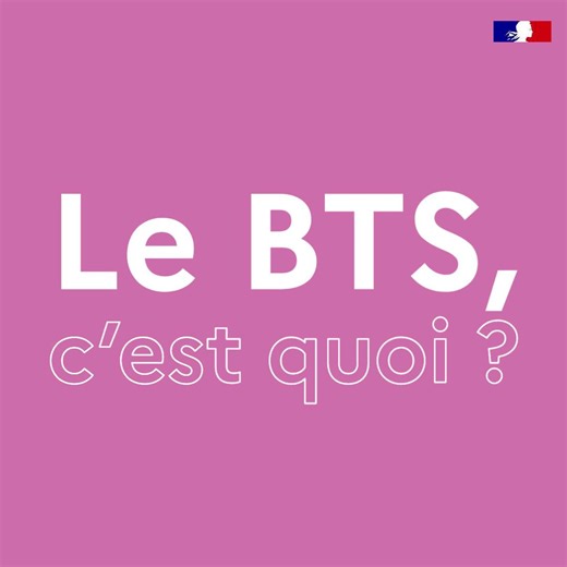 📢 Votre ado est en terminale cette année et cherche des idées de formations courtes ? Le BTS (brevet de technicien supérieur), peut lui convenir ! Le BTS, c'est : ✅ 2 ans d’études après le bac avec des compétences pratiques et théoriques ✅ 119 spécialités (commerce, communication, industrie, tourisme…) ✅ la possibilité de poursuivre en licence pro ou en école 📹 Pour tout savoir sur le BTS, découvrez la vidéo d'Onisep TV ! #Orientation #ParentsdEleves #BTS #InsertionPro #AprèsLeBac #Parcoursup 