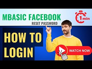 mbasic.facebook.com Password Reset⏬👇: Mbasic Facebook Forgot password | Can't log in