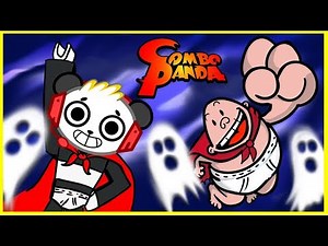 ROBLOX Spookypants Obby with Captain Underpants! Let's Play with Combo Panda