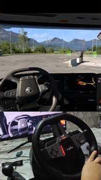 Euro truck simulator 2 Realistic Driving Steering wheel Gameplay PT 2