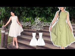 How to Sew a Wedding Guest Dress / Bridesmaids Prom Dress | Vintage Midi Dress Pattern | DIY