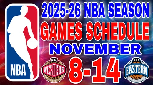 16K views · 250 reactions | nba games schedule November 8-14, 2025 | 2025-2026 nba season | Kjgg tambayan | Facebook