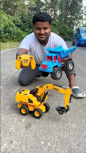 RC Dump Truck & RC JCB Testing Video 🚜