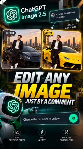 Edit ANY Image Just by Commenting 🤯 | ChatGPT Image 2.5