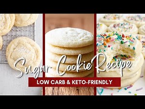 Delicious & Easy Sugar Cookie Recipe l Low Carb & Keto Friendly