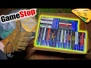 GAMESTOP DUMPSTER DIVING!! TONS of Game Cases Found