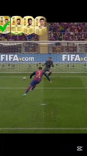 Gerad Pique Evolution FIFA Penalty Kicks