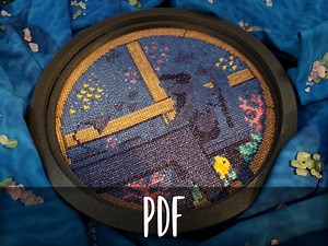 In the Zone - Modern Cross Stitch Design Pattern, PDF Digital Download - Etsy Australia