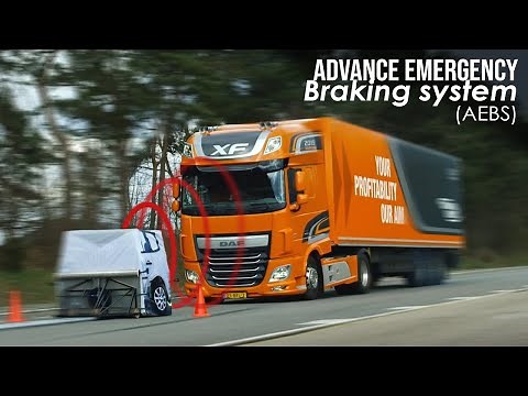 AEBS (Advanced Emergency Braking System) - DAF Trucks