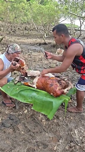 Eating a WHOLE Grilled Pig! (The Ultimate BBQ Feast)