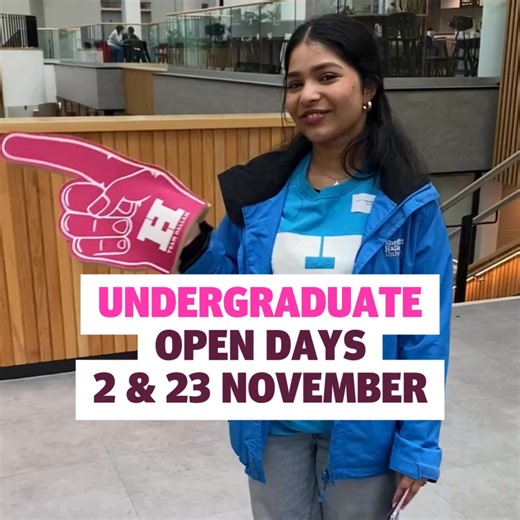 Come and see if we are the uni for you. Discover our range of courses and speak to the experts at an open day. | Sheffield Hallam University