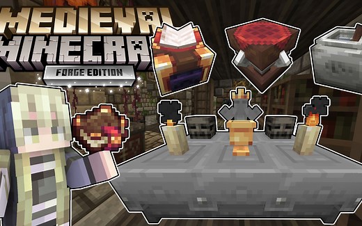 【Medieval Minecraft】#10 制作稻草塑像进行黑暗祈祷！一次解锁幻梦五大符文！