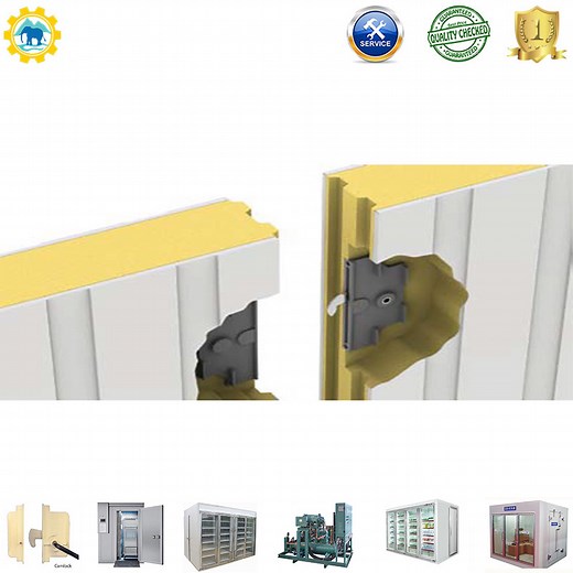 [Hot Item] Camlock Polyurethane Cold Room Insulation Sandwich Wall Panel PU Panel