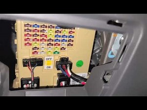 2013 Hyundai Elantra AC Fuses