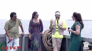 10K views · 1K reactions | A fun & cool interaction amidst the hot sun  Team #Agent special Port Interview promo out now - https://youtu.be/VMruBUKQqzg Full Interview Tomorrow at 4:05 PM  #AGENTonApril28th | AK Entertainments | Facebook