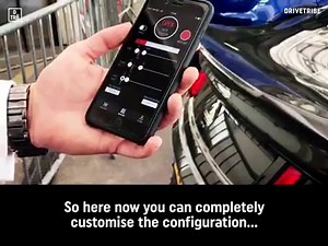 Control the car sound from the app 😎 Via DRIVETRIBE | Marchettino