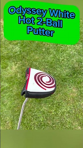FOR SALE 65.47$ Odyssey White Hot 2-Ball Putter LH 34” Left Hand SuperStroke Slim 3.0 + Cover