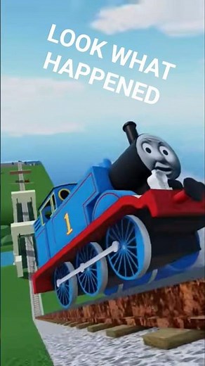 THOMAS TANK ENGINE The Thomas Craziest Slide! is OUT OF CONTROL! Games Accidents Happen 5 #shorts