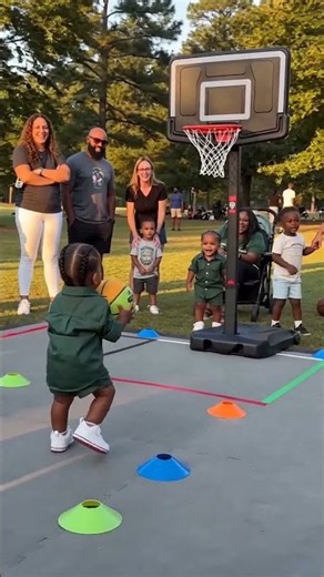Kids Basketball Skills Training - Colorful Court