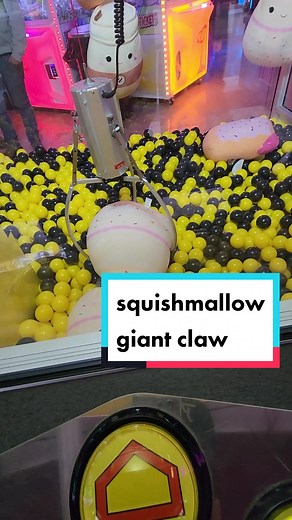 Giant Squishmallow Claw Machine WIN! 🏆