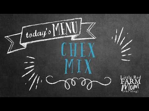Quick Easy Homemade Chex Mix