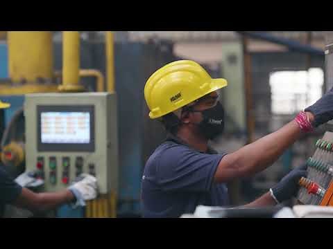 KANISHK Aluminium Extrusion Process