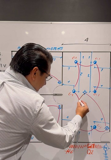 Como hacer un plano eléctrico para tu casa #juve3dstudio #viral #juve3d #construccion