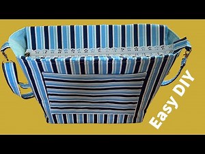 You Probably Never Seen The Bag Make This Way/Amazingly Easy DIY Shoulder Bag Step By Step Tutorial