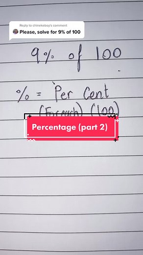 Quick Tips for Solving Percentage Problems | Math GCSE 2021