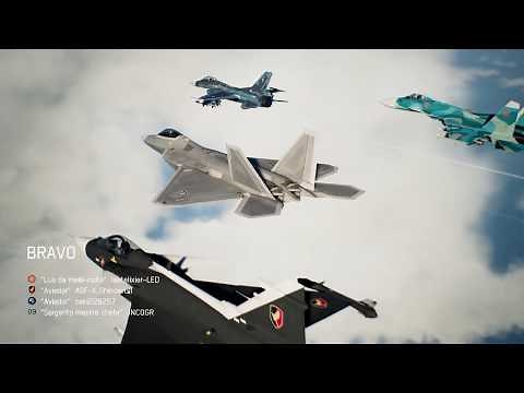 Ace Combat 7 MP | Fort Grays Team Deathmatch | Gripen E with SASM