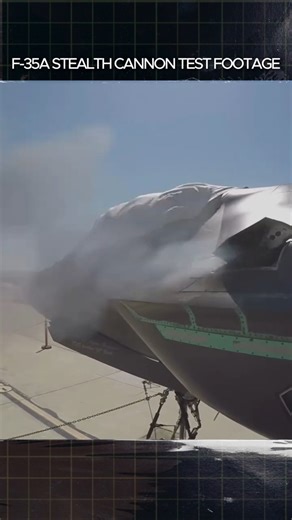 F-35A Stealth Cannon Test Footage