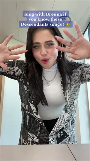 Brenna D'Amico Sings Descendants Songs | Sing Along Challenge