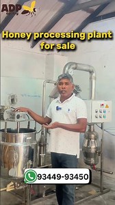 Honey processing Plant ⁉️🍯🐝#honeyprocessingplant #honeyplant #honeycomb #adpapiary #shortsfeed