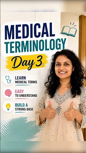 📚 Medical Coding beginer |Medical Terminology – Day 3 | Learn Medical Coding Basics