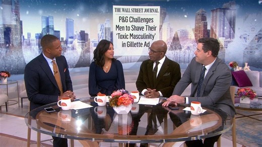 TODAY anchors hash out Gillette’s new controversial ad