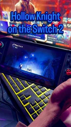 Hollow Knight Free Switch 2 Update #hollowknight #switch2 #gaming #nintendoswitch2 #handheldgaming