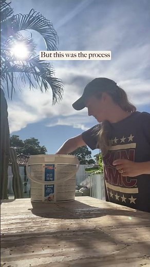 Watch This Travertine Look Tile Transform an Outdoor Space ✨