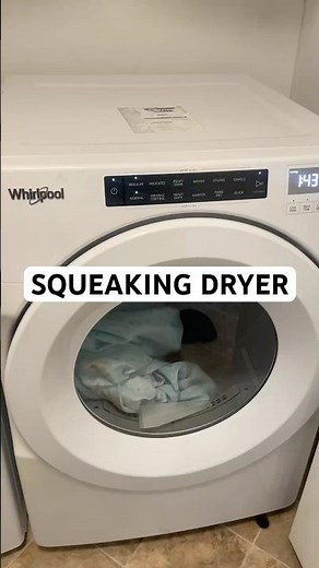 Dryer Making Squeaking Noise? Idler Pulley Replacement Fix #shorts #youtube #diy #repair